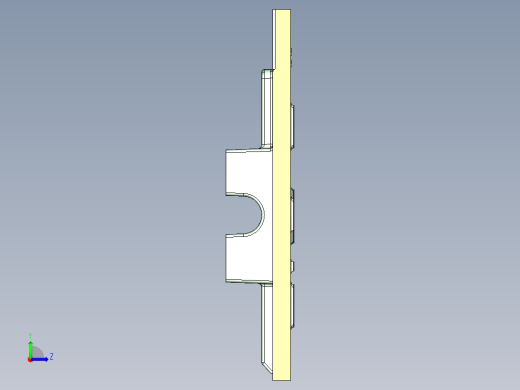 数控折弯机左视缩略图