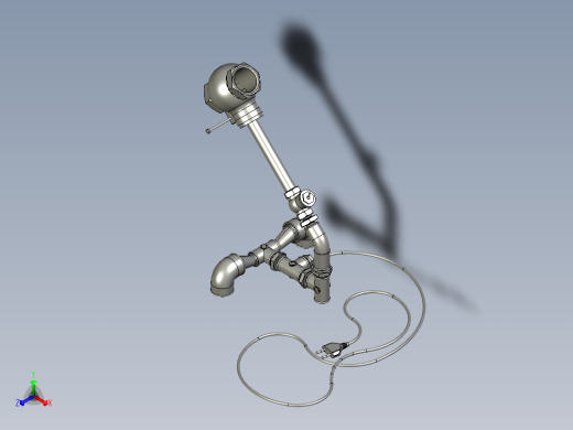 管道和配件灯正等轴测缩略图