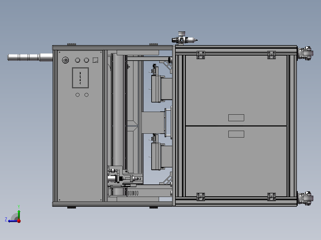 吸取式自动锁螺丝机 3右视图