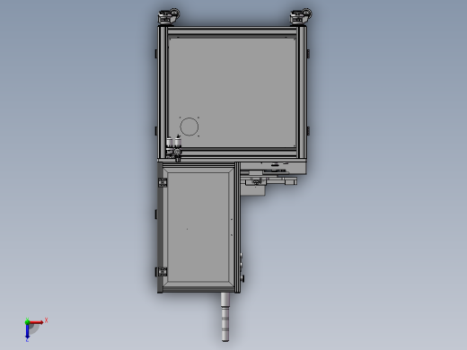 吸取式自动锁螺丝机 3俯视缩略图