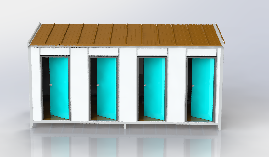 可移动洗手间厕所4位