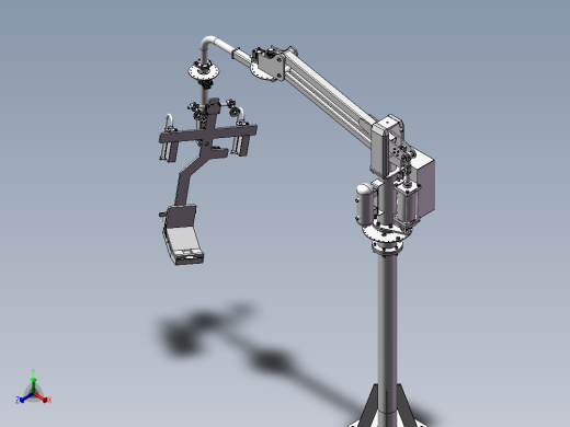 助力机械手 机械自动化 机械3D