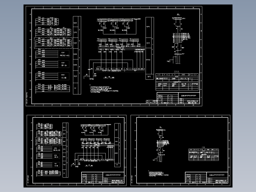 220kV线路示意图及电流电压回路(B066-500-1701)
