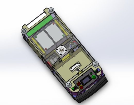 潜伏智能AGV小车3D模型缩略图