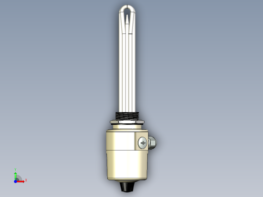 1 1-2英寸BSPP螺旋塞加热器，带控制恒温器前视缩略图