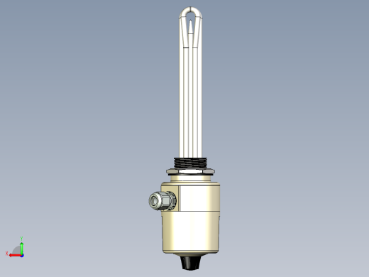 1 1-2英寸BSPP螺旋塞加热器，带控制恒温器后视缩略图