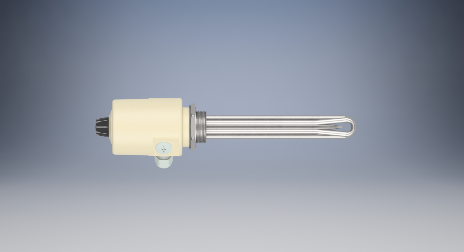 1 1-2英寸BSPP螺旋塞加热器，带控制恒温器