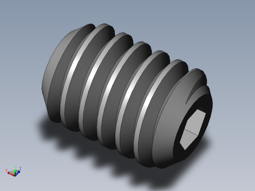 DIN 913-ISO 4026 固定螺钉-M1.8 L=2.5.SLDPRT