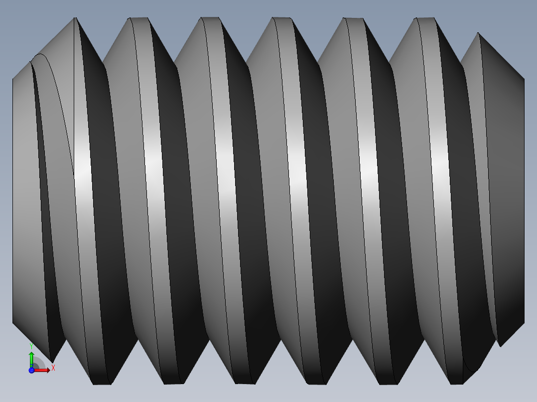 DIN 913-ISO 4026 固定螺钉-M1.8 L=2.5.SLDPRT前视图
