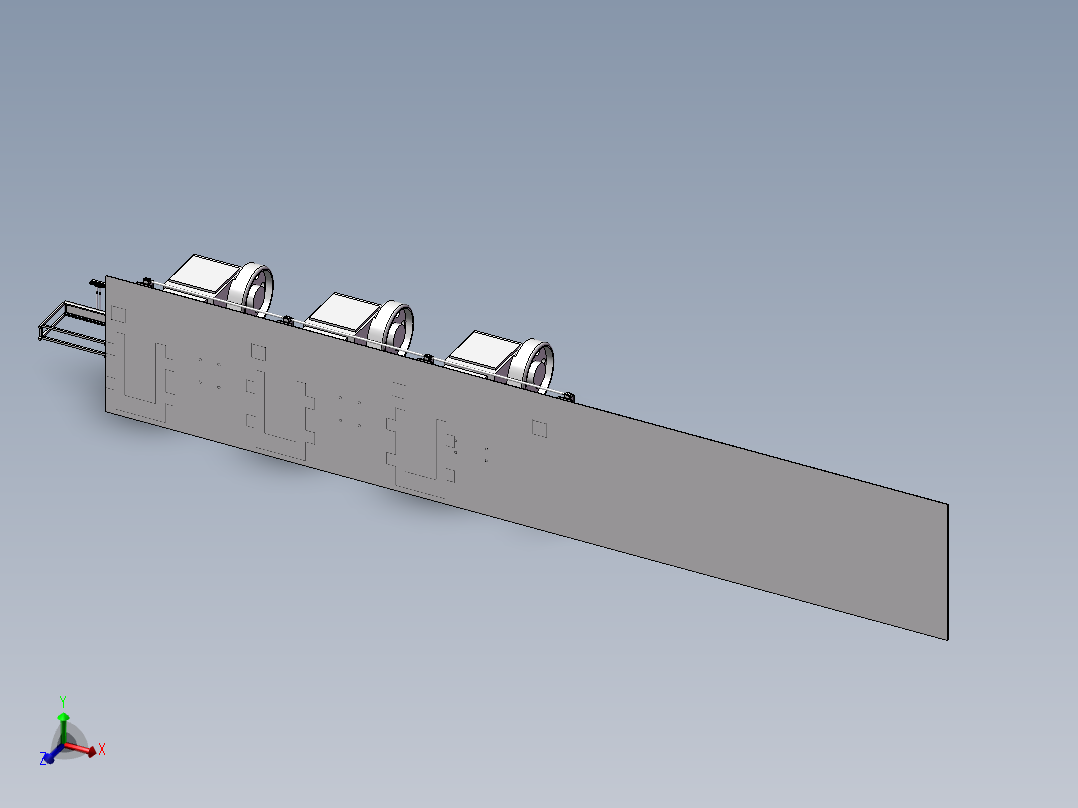 冲床搬运 非标自动化设备3D图纸3D模型