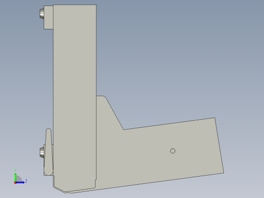 基恩士LS-S11_kc图纸模型左视缩略图