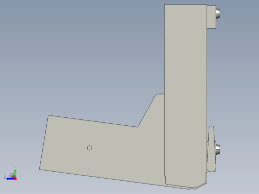 基恩士LS-S11_kc图纸模型右视缩略图