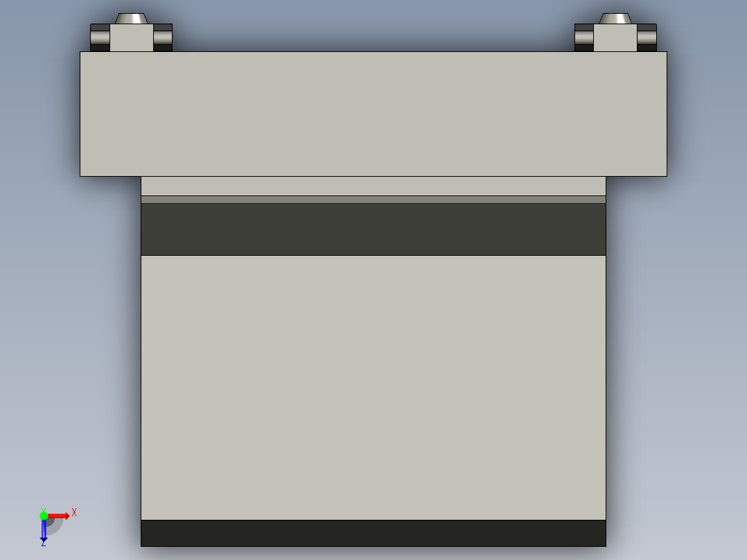 基恩士LS-S11_kc图纸模型俯视图