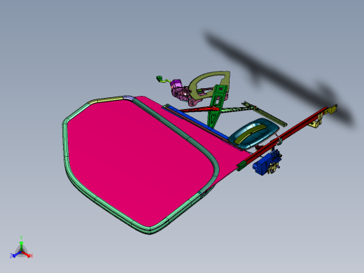 车玻璃自动升降器