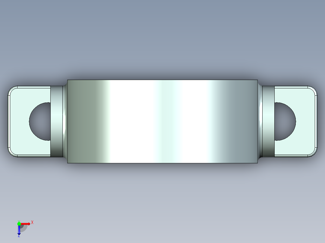齿轮泵模型及装配模拟动画俯视图