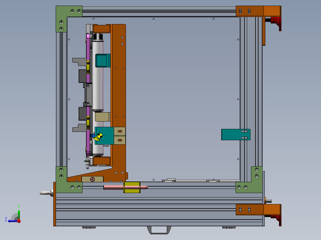 气压升降机右视图