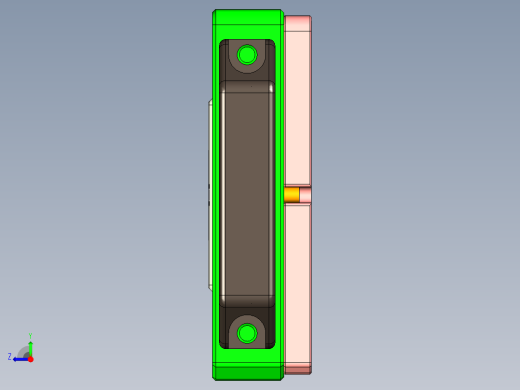 X1-笔记本CNC工装夹具三维模型CNC8-0117右视缩略图