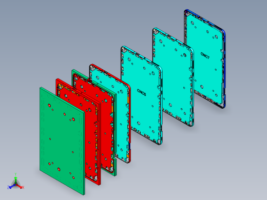 Z581C-笔记本CNC工装夹具三维模型A8GXT20150915