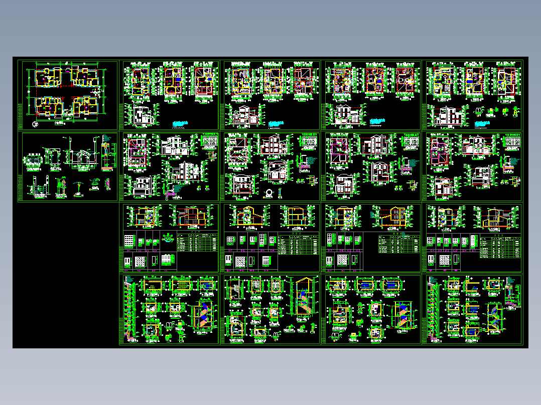 样板楼住宅施工图