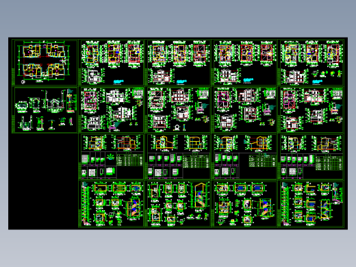 样板楼住宅施工图