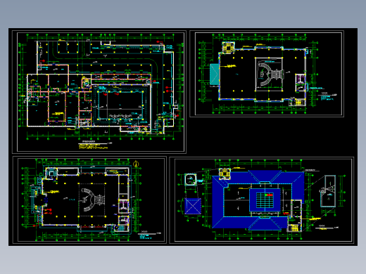 某会所平面施工图