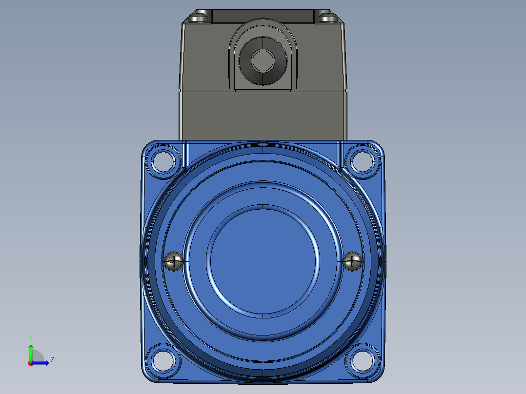 YT系列调速电机-15yt02左视图