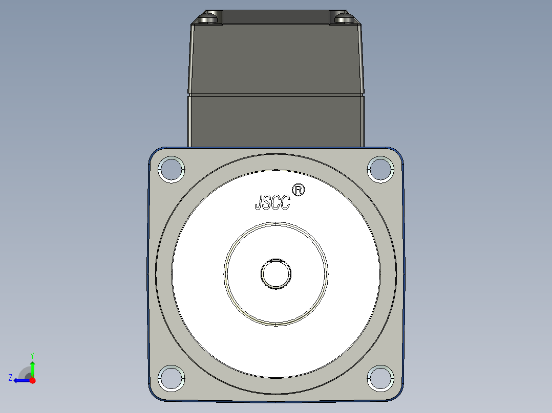 YT系列调速电机-15yt02右视图
