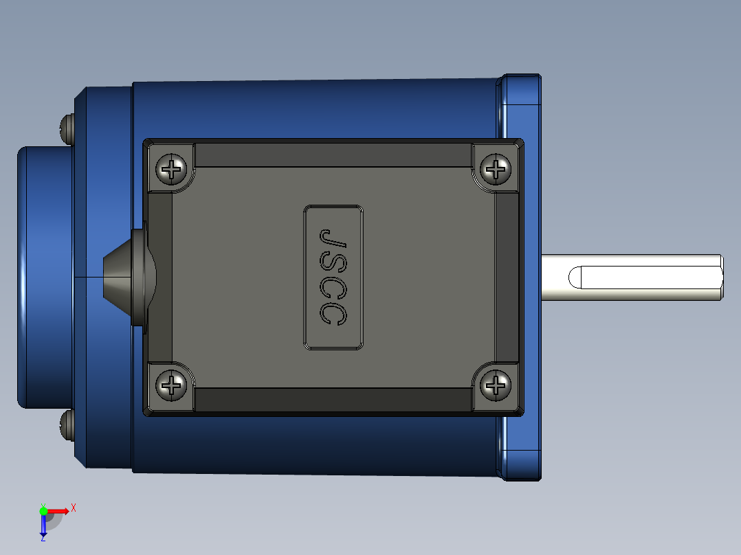 YT系列调速电机-15yt02俯视图