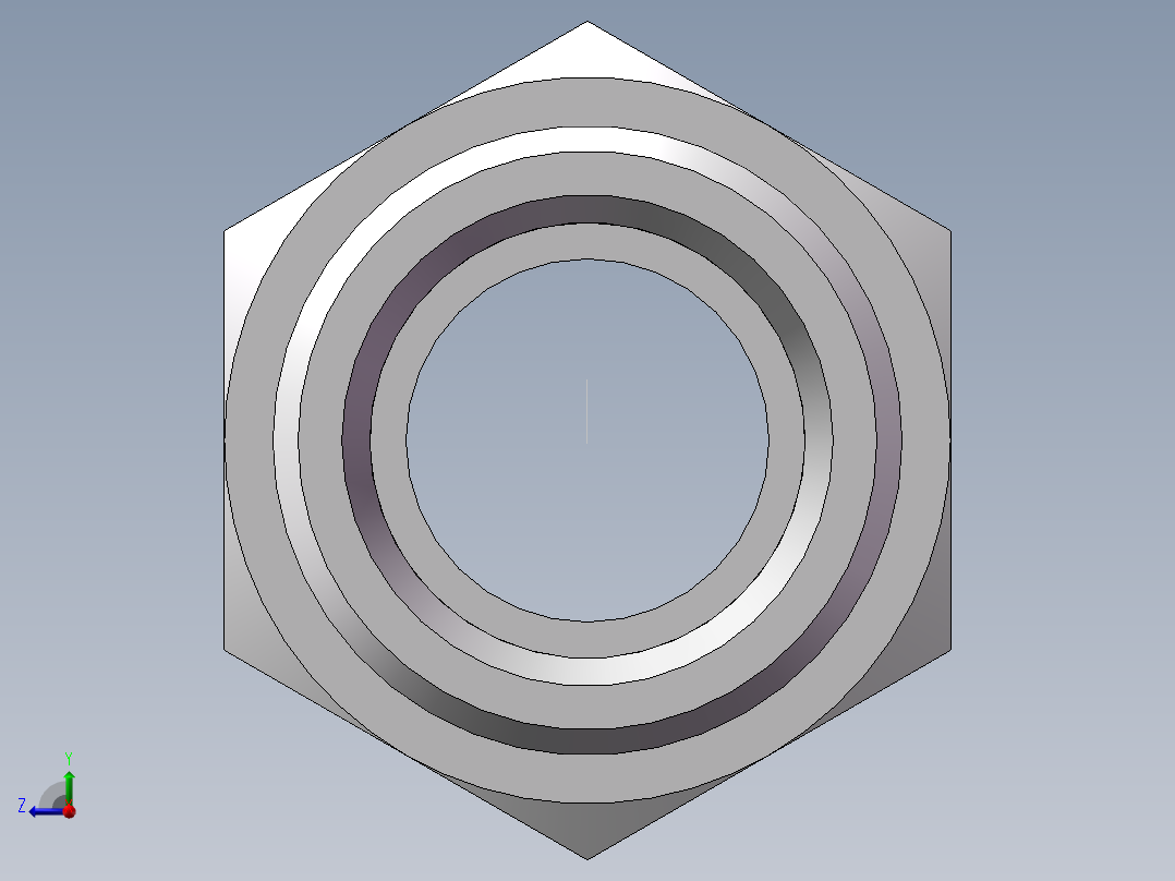 直通内螺纹接头、5CM-26-22右视图