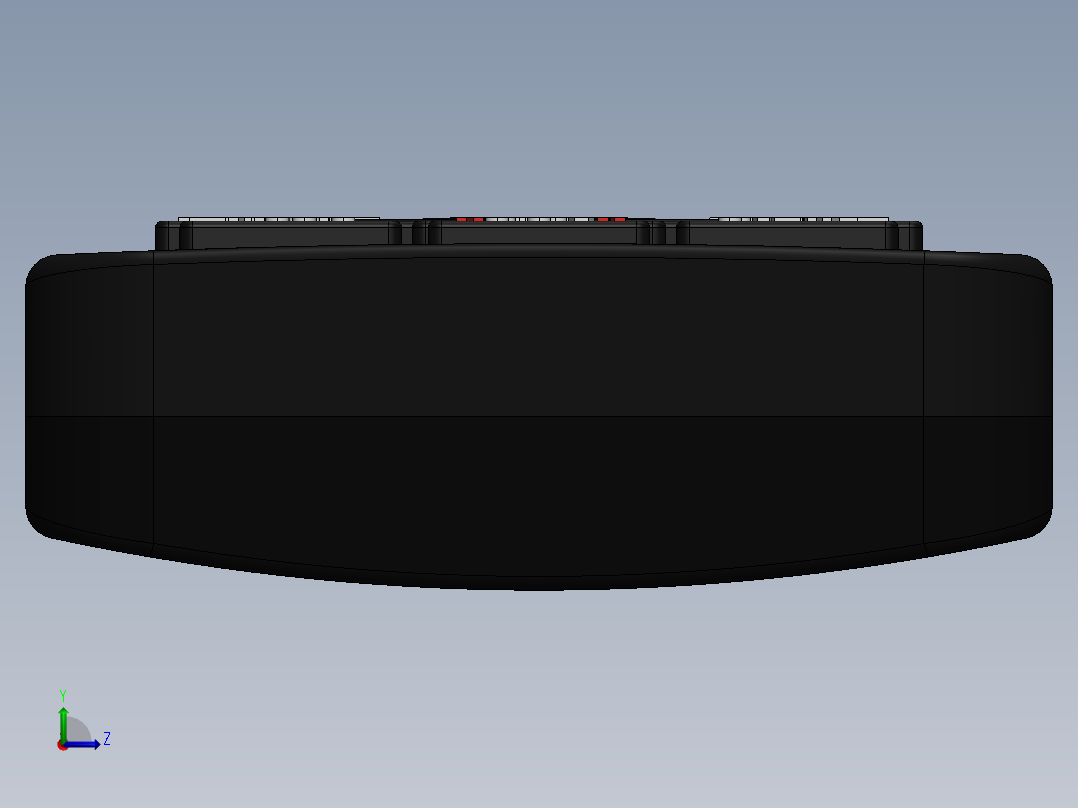 遥控器、遥控板(21)左视图