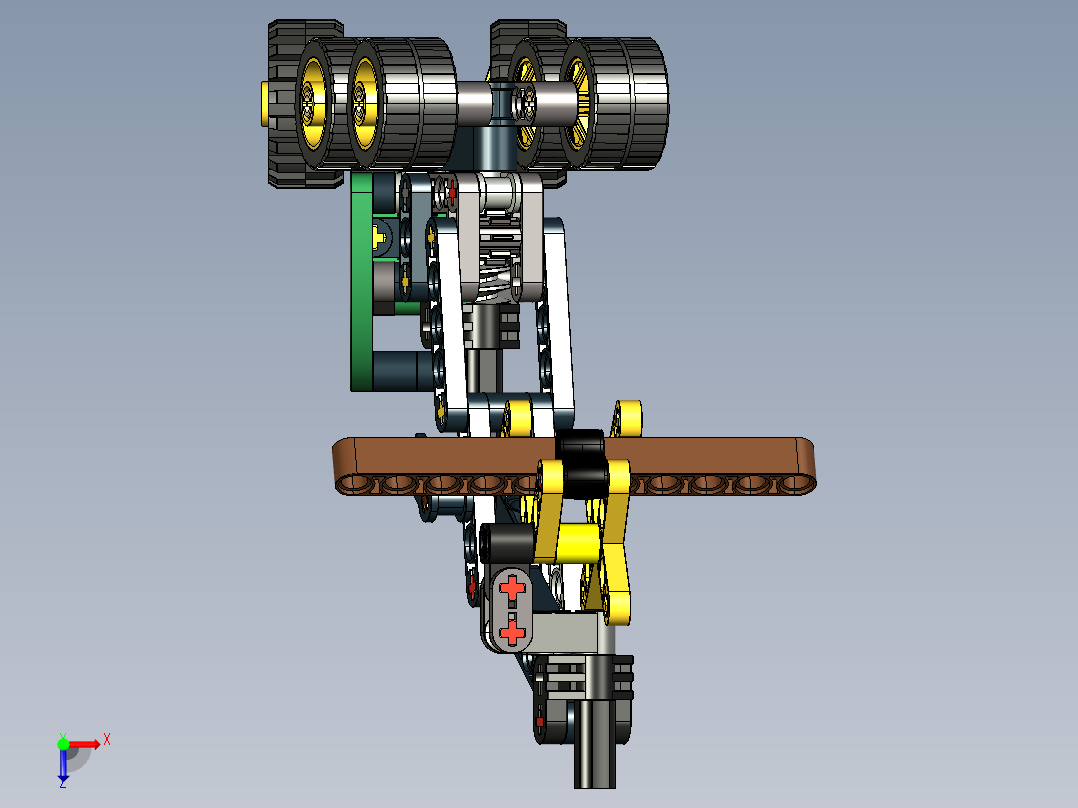 42218 约翰鹿收割机俯视图