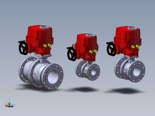 3款A-T -D9-F电动控制阀模型