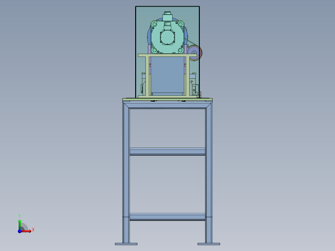 扭矩测试平台  sw18前视图