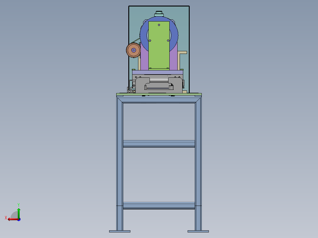 扭矩测试平台  sw18后视图