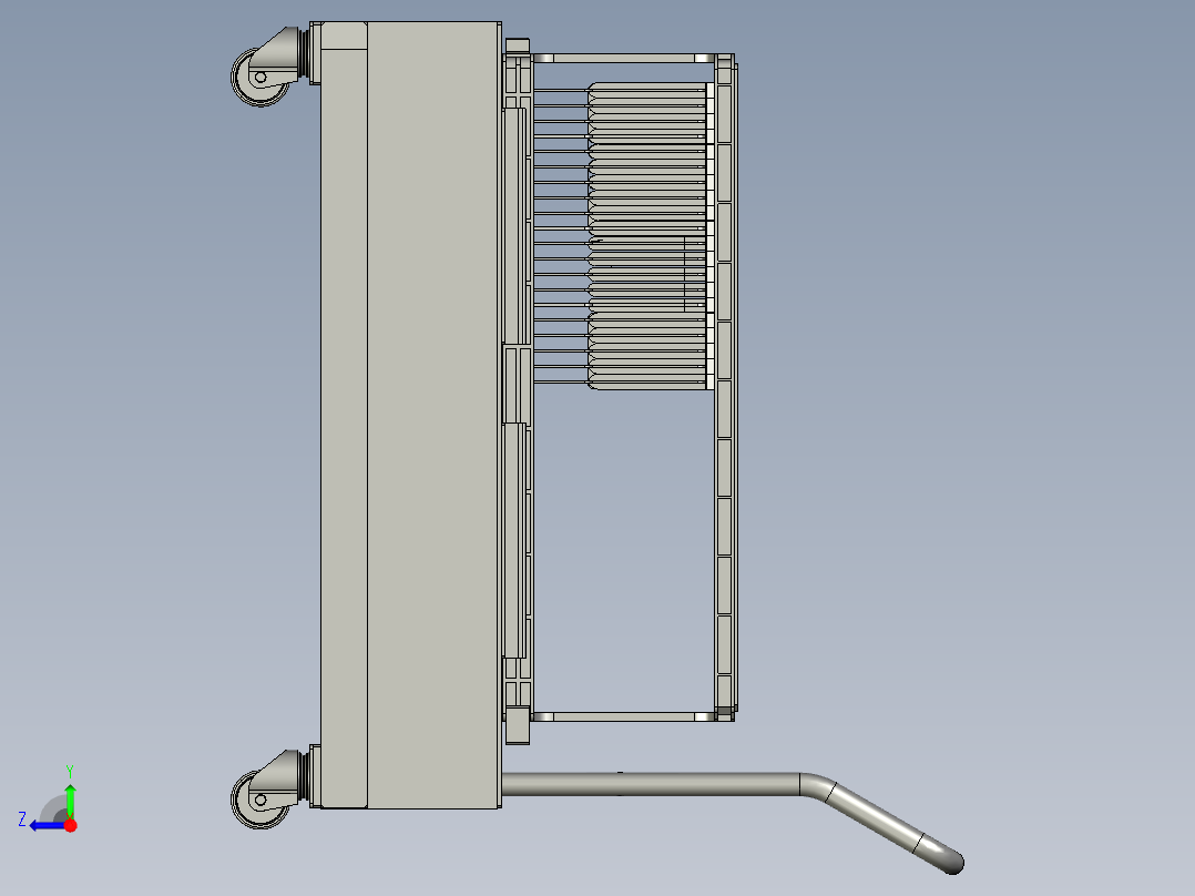 002DLDXH5-04上料机小车1OM右视图