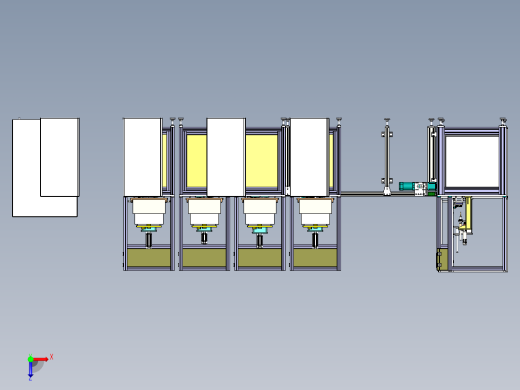 生产线自动焊接机俯视缩略图