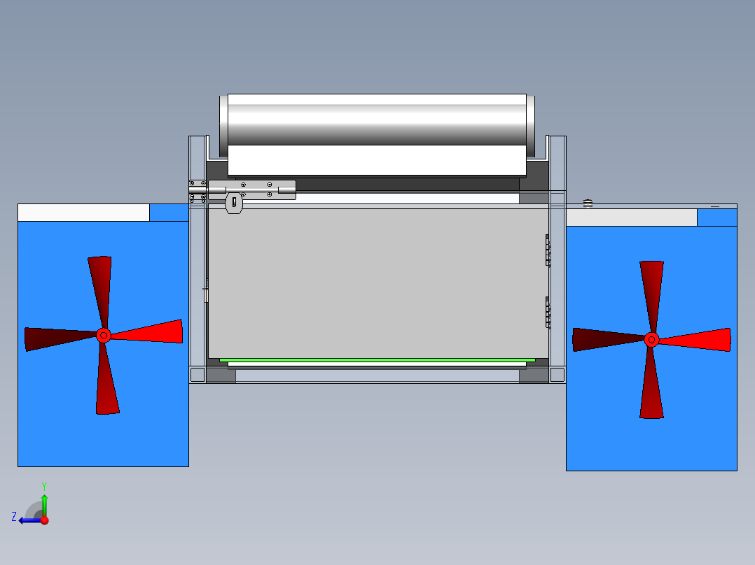 水面垃圾收集船图纸--1626104-100右视图