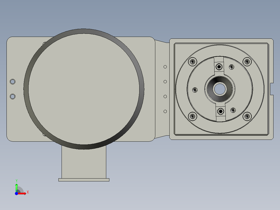 SA60+22W三相马达-马达壳-221019(1)前视图