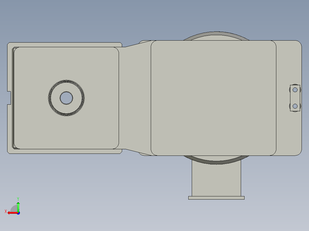 SA60+22W三相马达-马达壳-221019(1)后视图