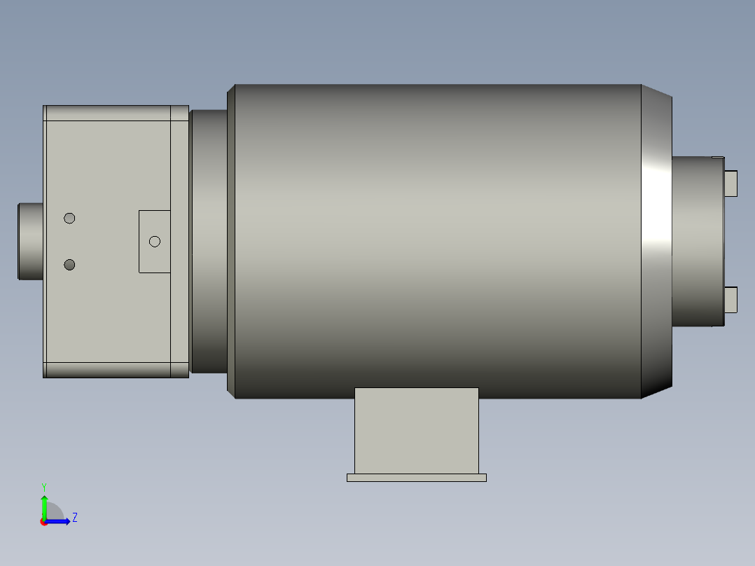 SA60+22W三相马达-马达壳-221019(1)左视图