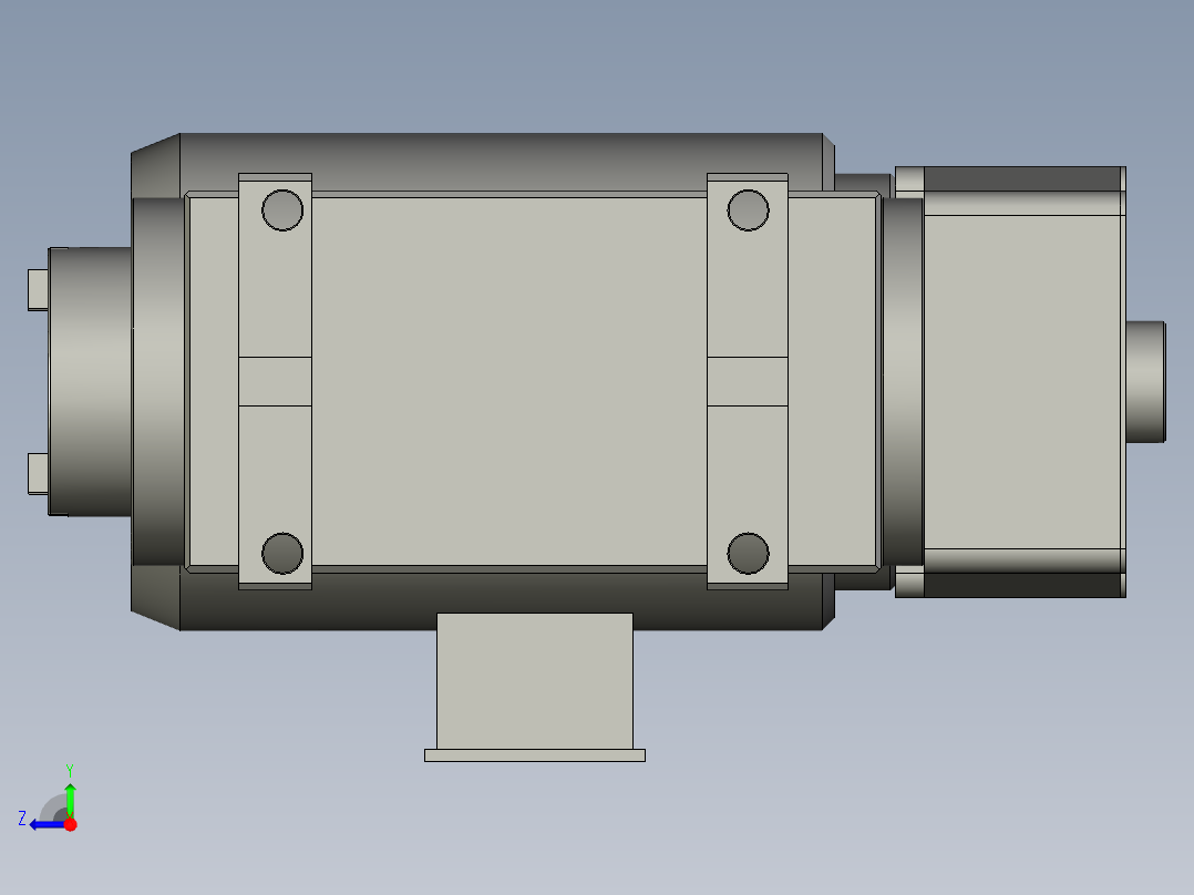 SA60+22W三相马达-马达壳-221019(1)右视图