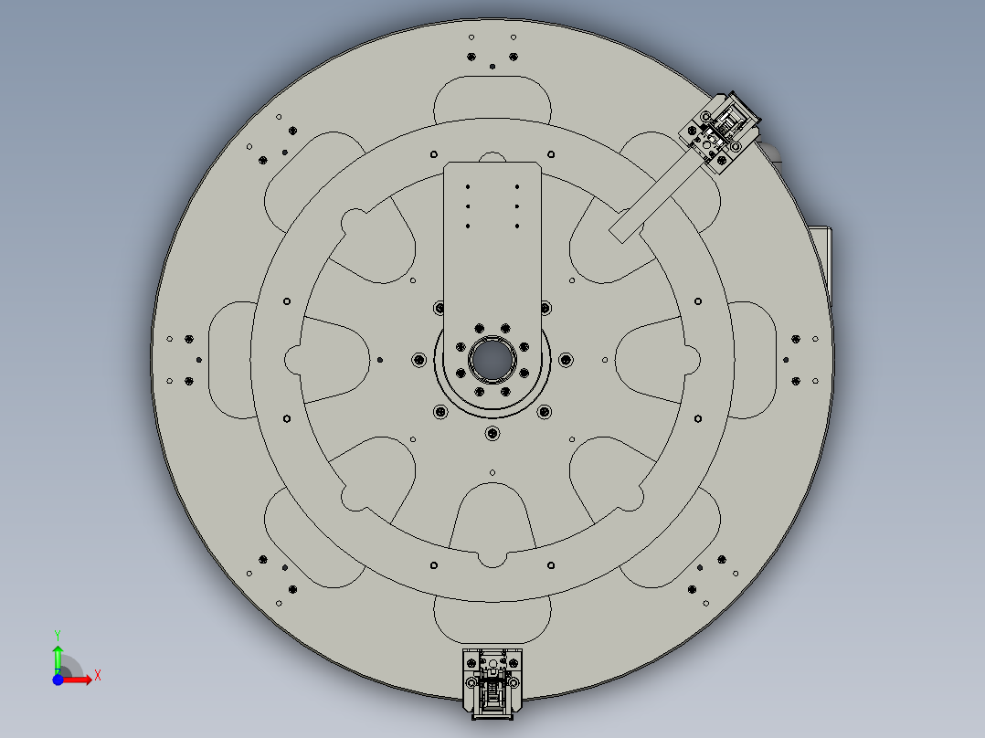 SYSB-NX1806-02转盘机构前视图