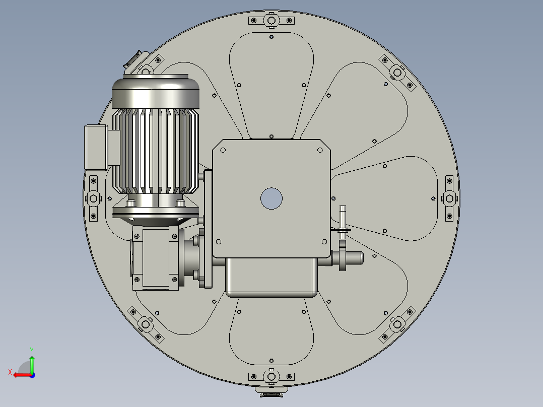 SYSB-NX1806-02转盘机构后视图