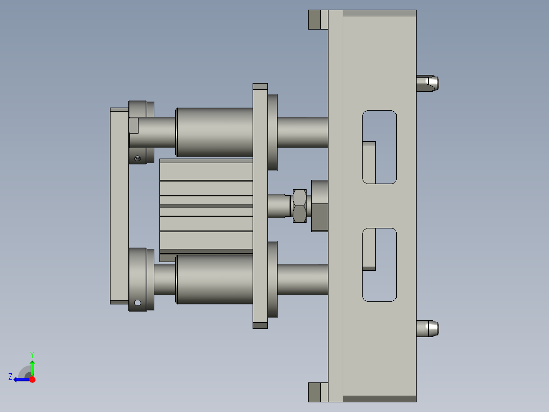 SAPMMZ01-09830顶升定位装配右视图