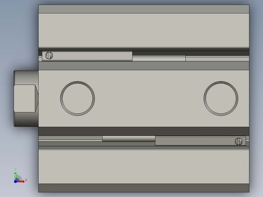 气缸ACQ40x20S_0_CMSG2_前视图