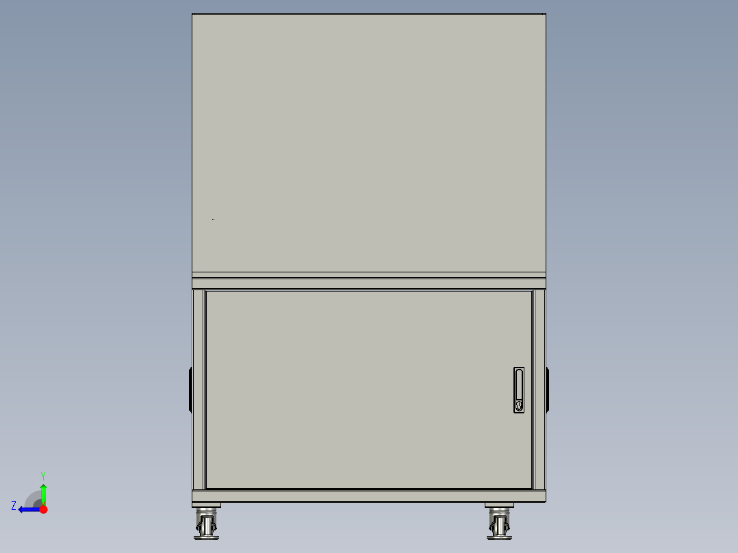 防止偏移的塑料压盖机右视图