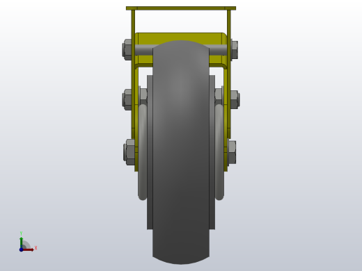 G14-02-150-312B减震轮[G14-02-200-312B]前视缩略图