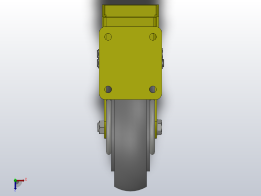 G14-02-150-312B减震轮[G14-02-200-312B]俯视缩略图
