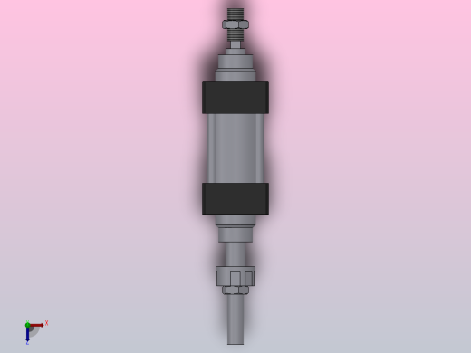 SIJ双轴复动行程可调型气缸SIJ50×100-S-CS1U1俯视缩略图