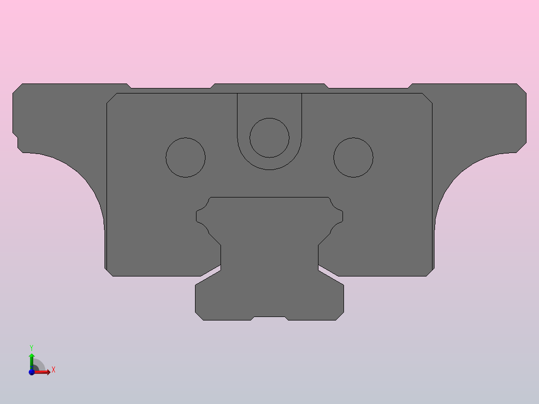 直线导轨滑块IAY21-24-380前视图